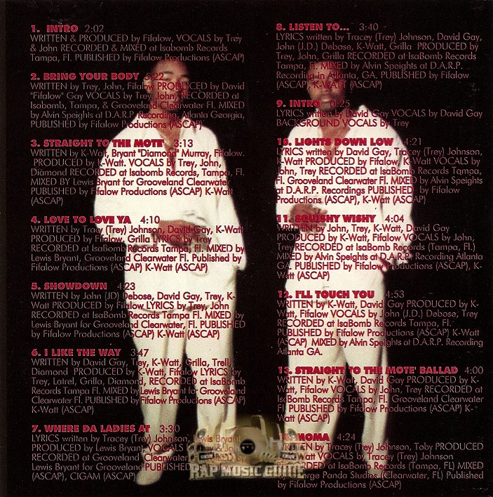 Trey 8 Lights Down Low CD Rap Music Guide